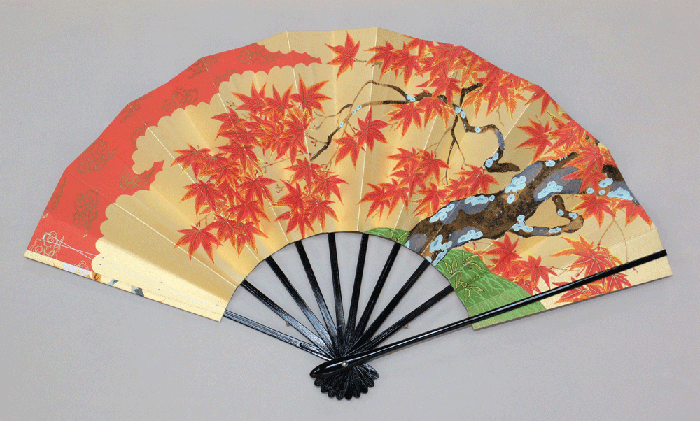 95ゴールド地 紅葉